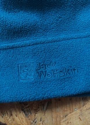 Флисовая шапка jack wolfskin polartec2 фото