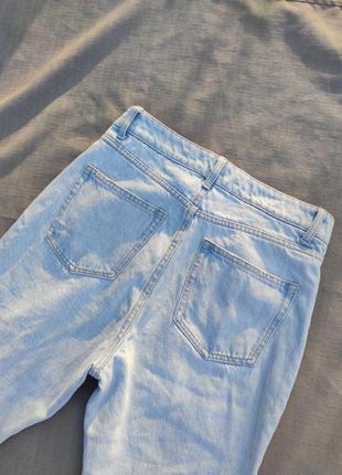Прямые джинсы красивого цвета3 фото
