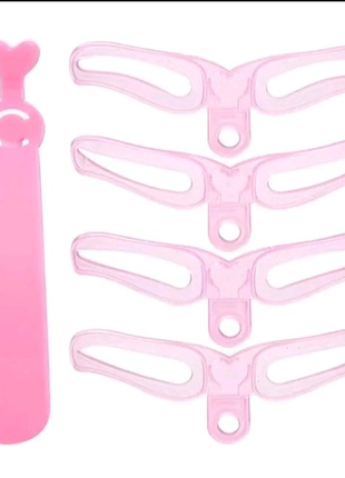 4 in1 форма для бровей трафареты для бровей многоразовый дизайн