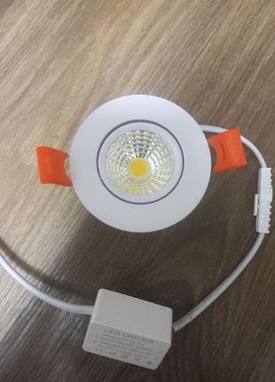 Точковий стельовий led світильник