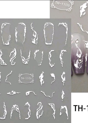 Слайдеры для ногтей/дизайн ногтей/декор ногтей