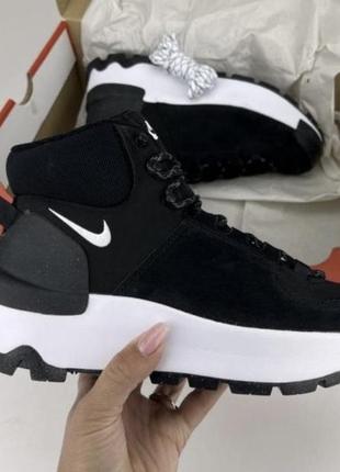 Черевики nike city classic boot da5601-001 black, оригінальні черевики найк жіночі2 фото