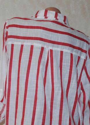 Блуза принтована бренду pep&amp;co
  /100% хлопок/свободный крой/удлиненная/ регулируемый рукав/9 фото