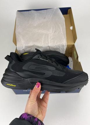 Кросiвки skechers global jogger – covert 237353/bbk, оригінальні кросівки скейчер чоловічі чорні