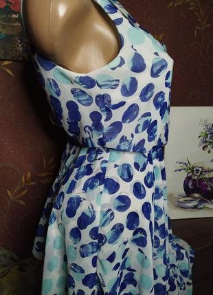 Асимметричное платье с ярким принтом от vila4 фото