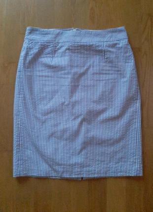 Юбка в полоску коттон
