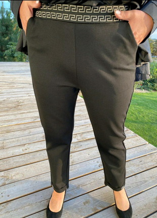 Стильні жіночі брюки, баталов7 фото