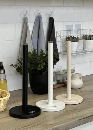 Держатель для бумажных полотенец из нержавеющей стали настольный в трех цветах кухонный бумагодержатель