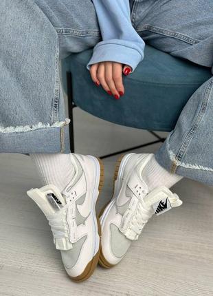 Жіночі кросівки найк, nike air dunk remastered white gum (36рр - 45рр) чоловічі кросівки найк,4 фото