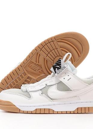 Жіночі кросівки найк, nike air dunk remastered white gum (36рр - 45рр) чоловічі кросівки найк,7 фото