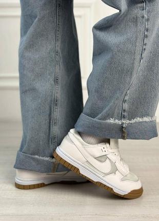 Жіночі кросівки найк, nike air dunk remastered white gum (36рр - 45рр) чоловічі кросівки найк,3 фото