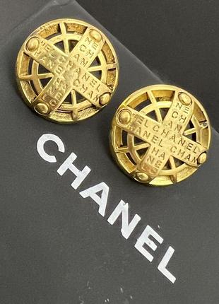 Сережки оригінал chanel  під вінтаж