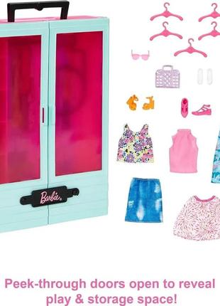 Ігровий набір шафа барбі barbie closet playset hkr92