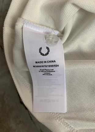 Поло от бренда fred perry4 фото