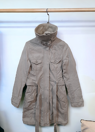 Жіночий коттоновий тренч куртка