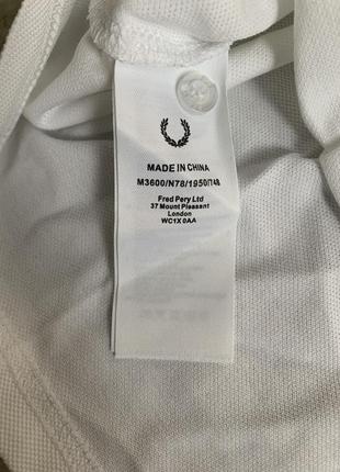 Поло от бренда fred perry4 фото