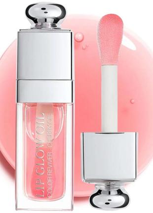 Увлажняющее масло для губ dior addict lip glow oil 001 pink 10 мл