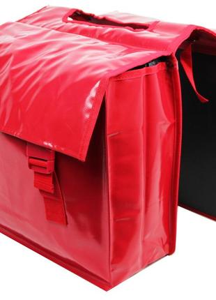 Велосипедна сумка daymart на багажник 40 l сrivit s061804 червона