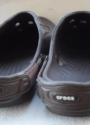 Шлепанцы кроксы сабо сланцы crocs m 7 25.5 см тапочки тапки оригинальные кроксы идеал4 фото