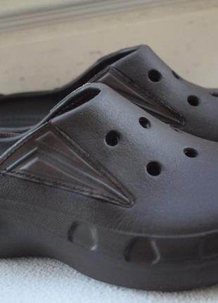 Шлепанцы кроксы сабо сланцы crocs m 7 25.5 см тапочки тапки оригинальные кроксы идеал5 фото