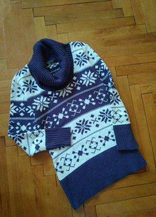 Зимний джемпер свитер1 фото