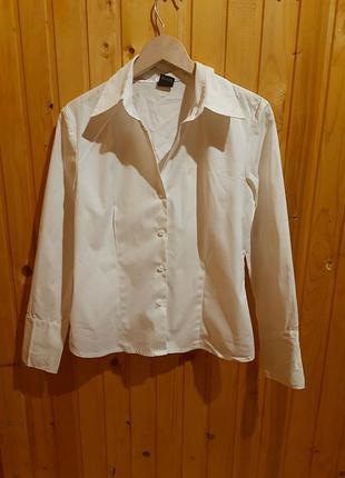Женская белая рубашка