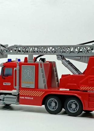 Машинка yi wu jiayu пожежний кран "fire engsne truck" 30 см бризкає водою py6931a3 фото