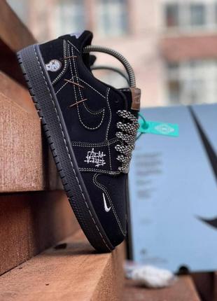 Чоловічі кросівки nike sb dunk black , чоловічі кросівки найк сб данк чорні