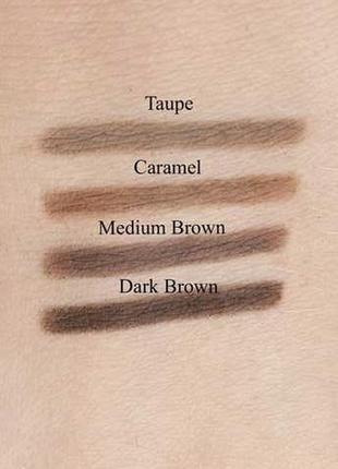 Abh anastasia beverly hills brow wiz medium brown тонкий коричневый карандаш лайнер карандаш для заполнения бровей2 фото