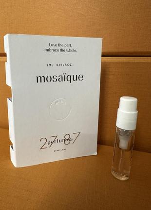 Оригинальный 27 87 perfumes mosaique парфюмированная вода пробник