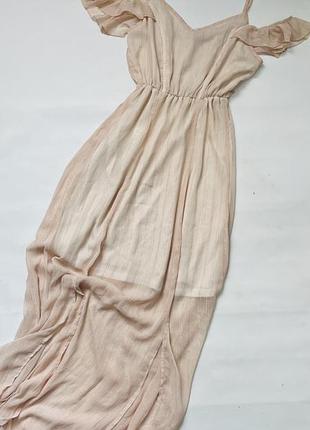 Нежное платье макси от morgan✨♥️