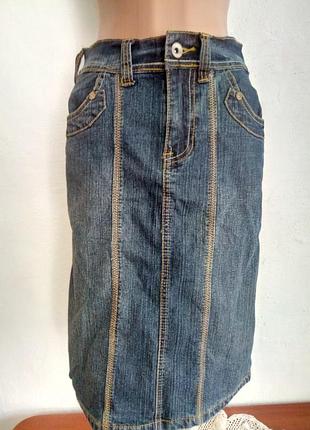 Спідниця джинсова міді s/44/ ofelia