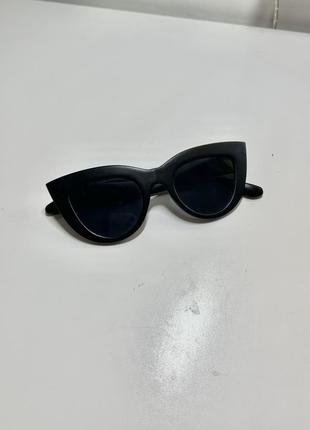 Большие темные очки солнцезащитные1 фото
