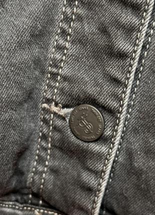 Шикарный серый базовый жакет / куртка twin -set (оригинал)4 фото