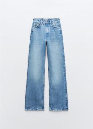 Джинси zara straight full length