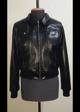 Куртка женская leather fox экокожа 44р.