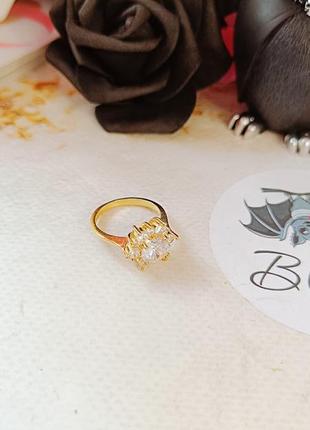 Невероятное серебряное кольцо 925 проба в форме цветочка4 фото