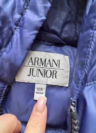 Дитячий мікропуховик від armani на хлопця3 фото