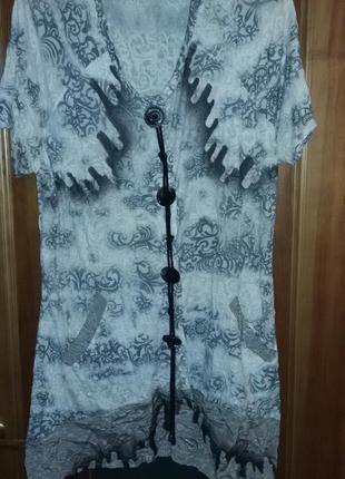 Туника.футболка в большом размере.