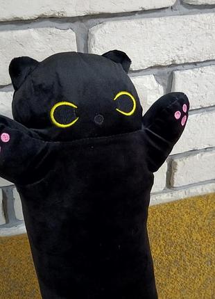 Кот батон мягкая игрушка подушка обнимашка 50см