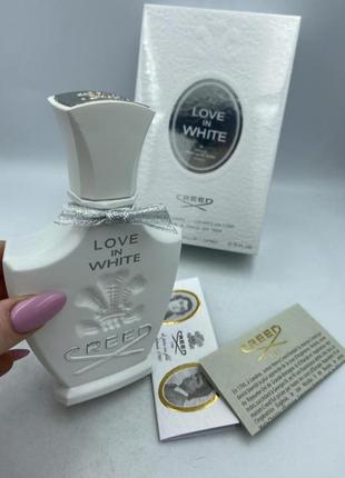Love in white creed
eau de parfum