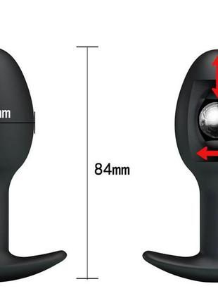 Втулка анальна l 84 мм d 32 мм