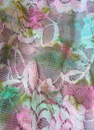 Сукня ніжна з мережива плаття на підкладці sensi wear р.44\s нове8 фото