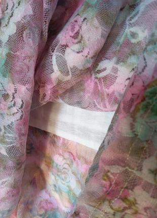 Сукня ніжна з мережива плаття на підкладці sensi wear р.44\s нове9 фото