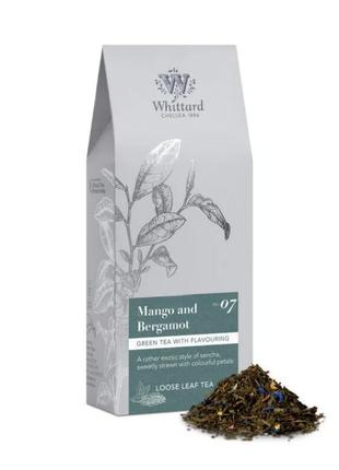 Whittard mango and bergamot зелений чай з манго та бергамотом 100 g