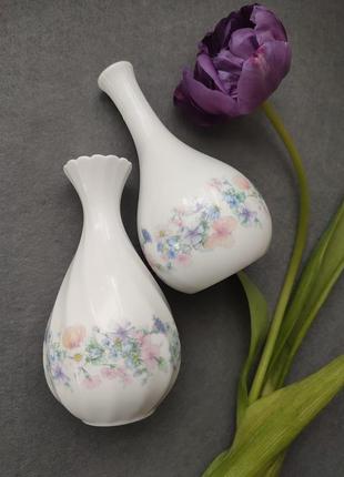Порцелянова ваза wedgwood angela bud mint bone china1 фото