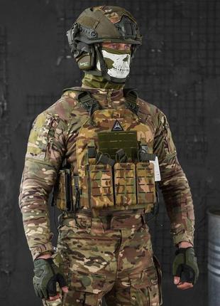 Тактическая плитоноска attack, 4 точки быстрого сброса