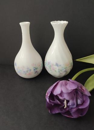 Порцелянова ваза wedgwood angela bud mint bone china4 фото