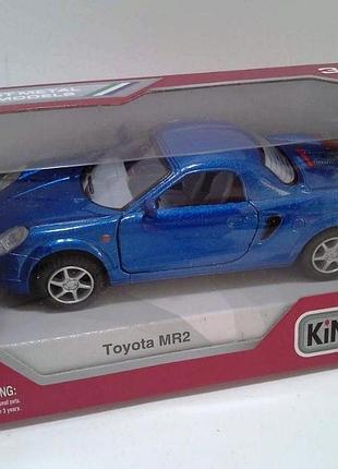 Машинка kinsmart toyota mr2 (синий)