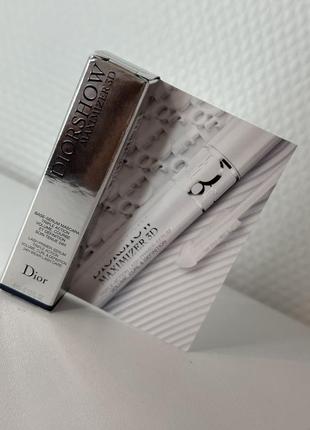 Праймер для ресниц dior diorshow maximizer 3d triple volume plumping lash primer4 фото